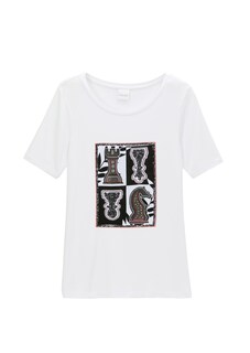 Halbarm-Shirt mit Schach-Motiv thumbnail 6
