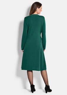 Neulemekko, naisellisesti levenevä A-linjainen malli thumbnail 2