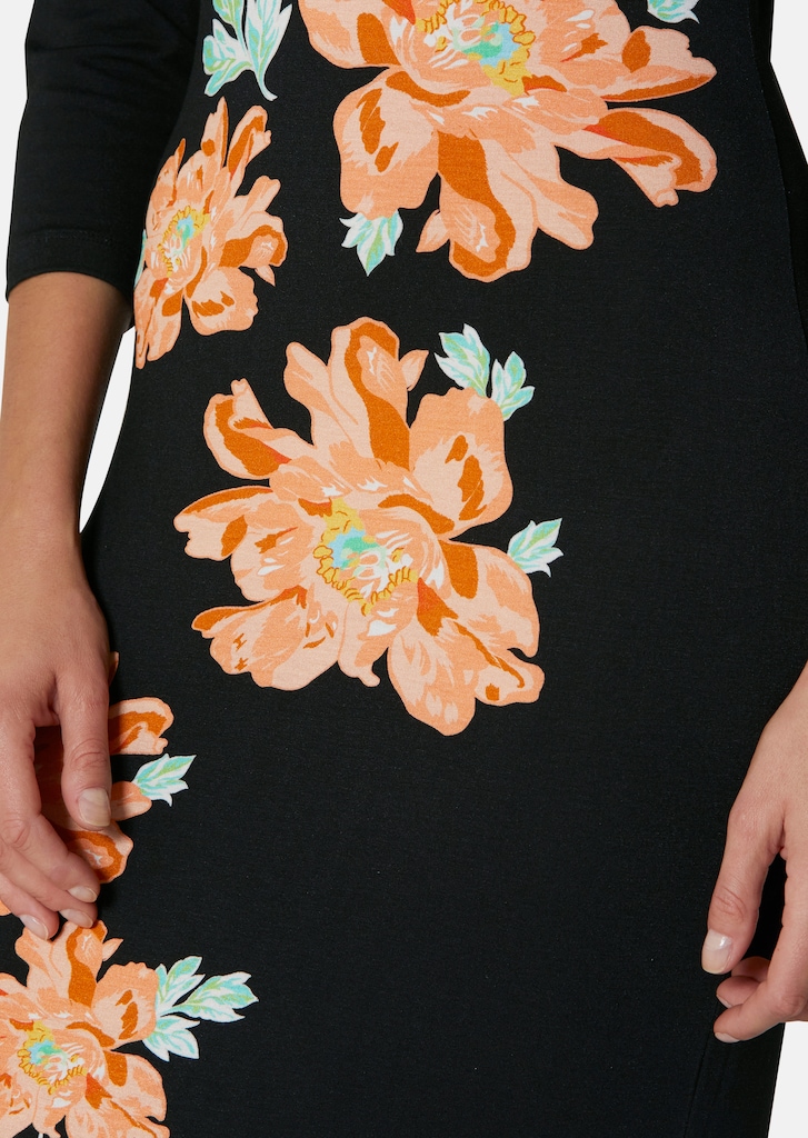 Midi dress with floral print 4