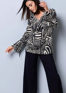 Bluse mit Bindeband am Ärmel thumbnail 7
