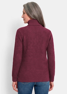 Warmer Strickpullover mit Rollkragen thumbnail 3