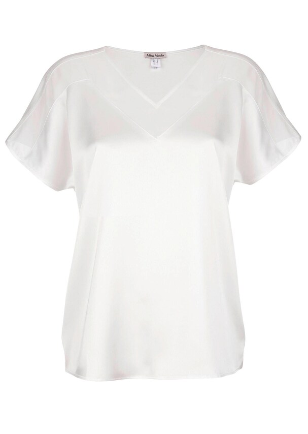 Shirt mit Spitzen am Ausschnitt 5