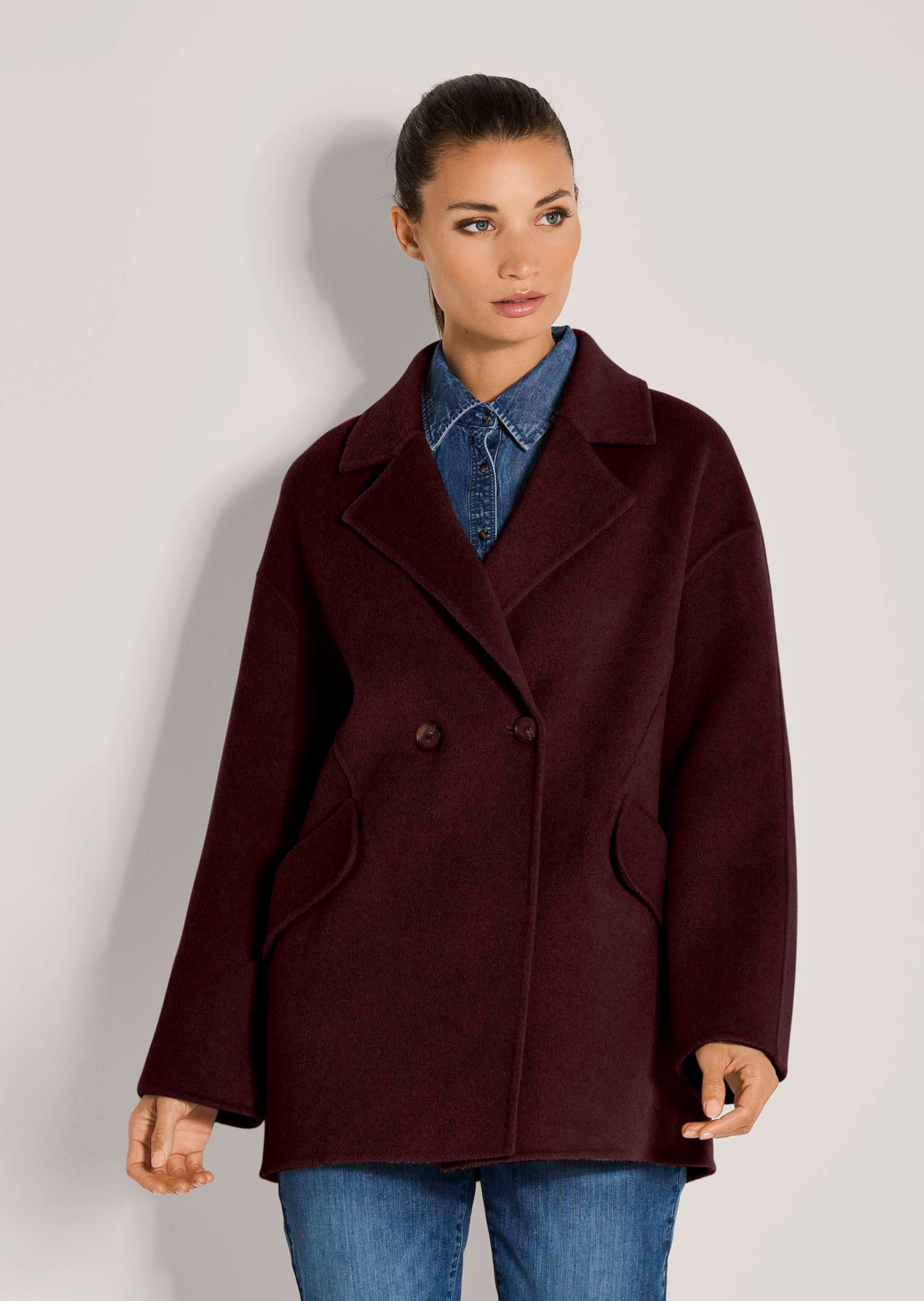 Jacke in lässig eleganter Weite