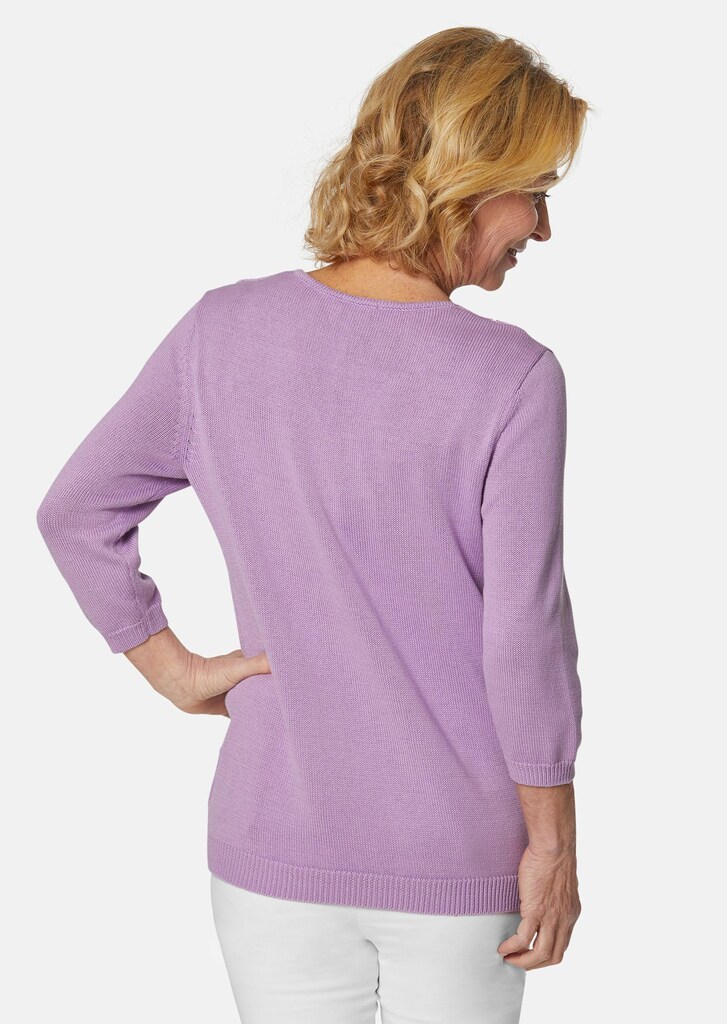 Pull encolure en V
