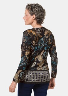 Pflegeleichtes Shirt mit modernem Druckmix thumbnail 3