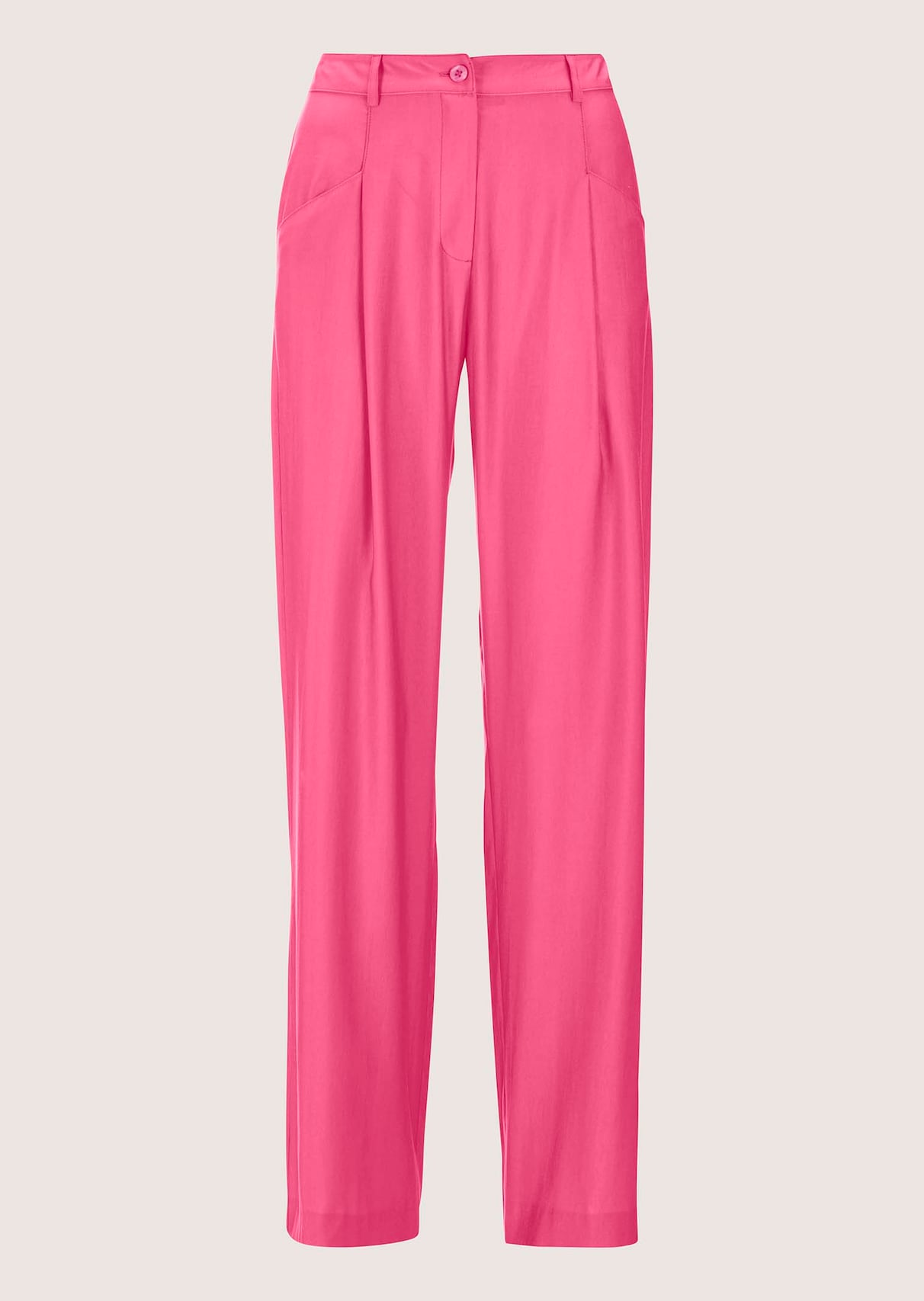 Weite Hose mit Ziernähten