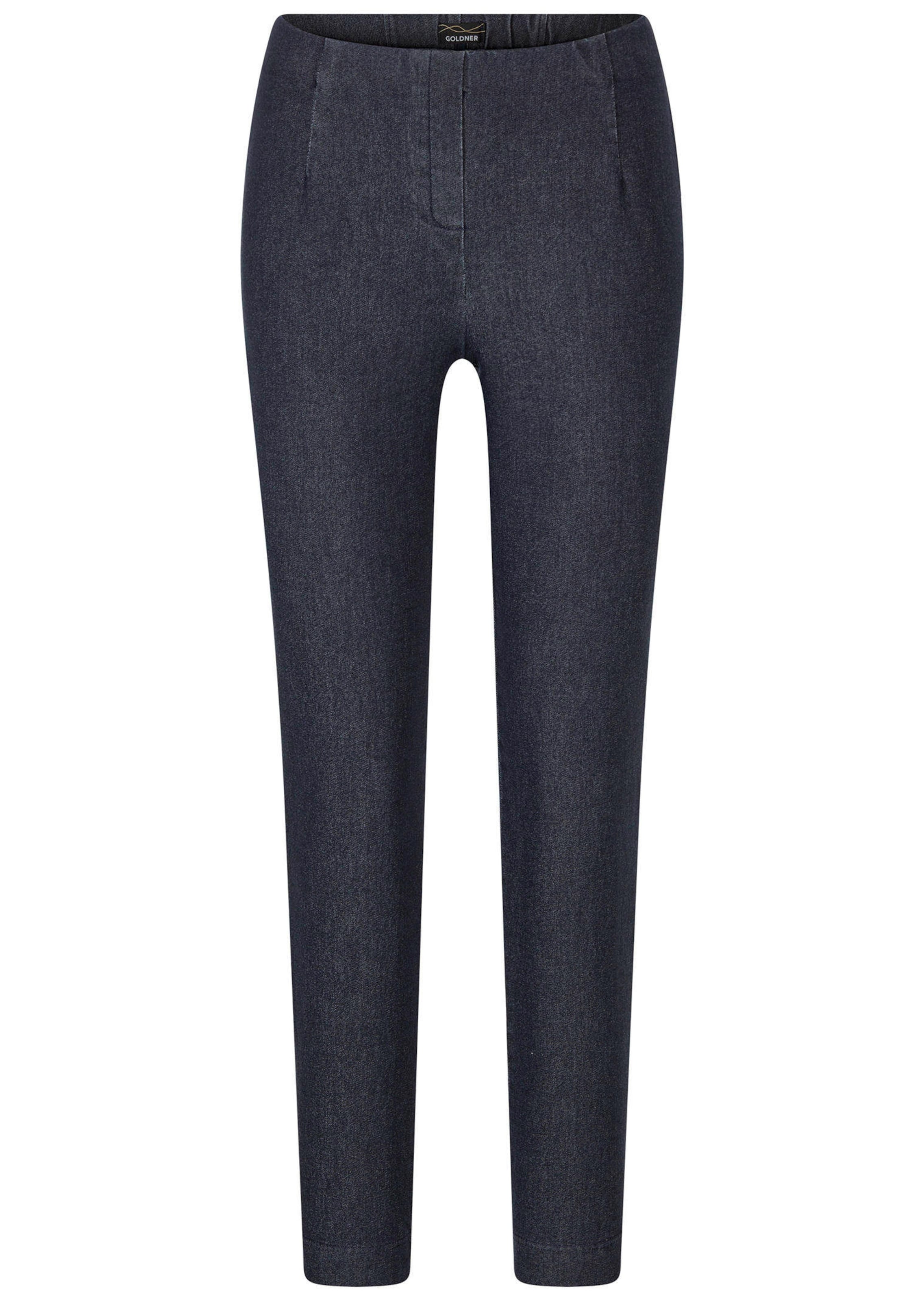 Pantalon en bengaline LOUISA, aspect jean