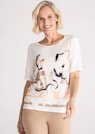 T-shirt en jersey avec encolure bateau passepoilée thumbnail 3