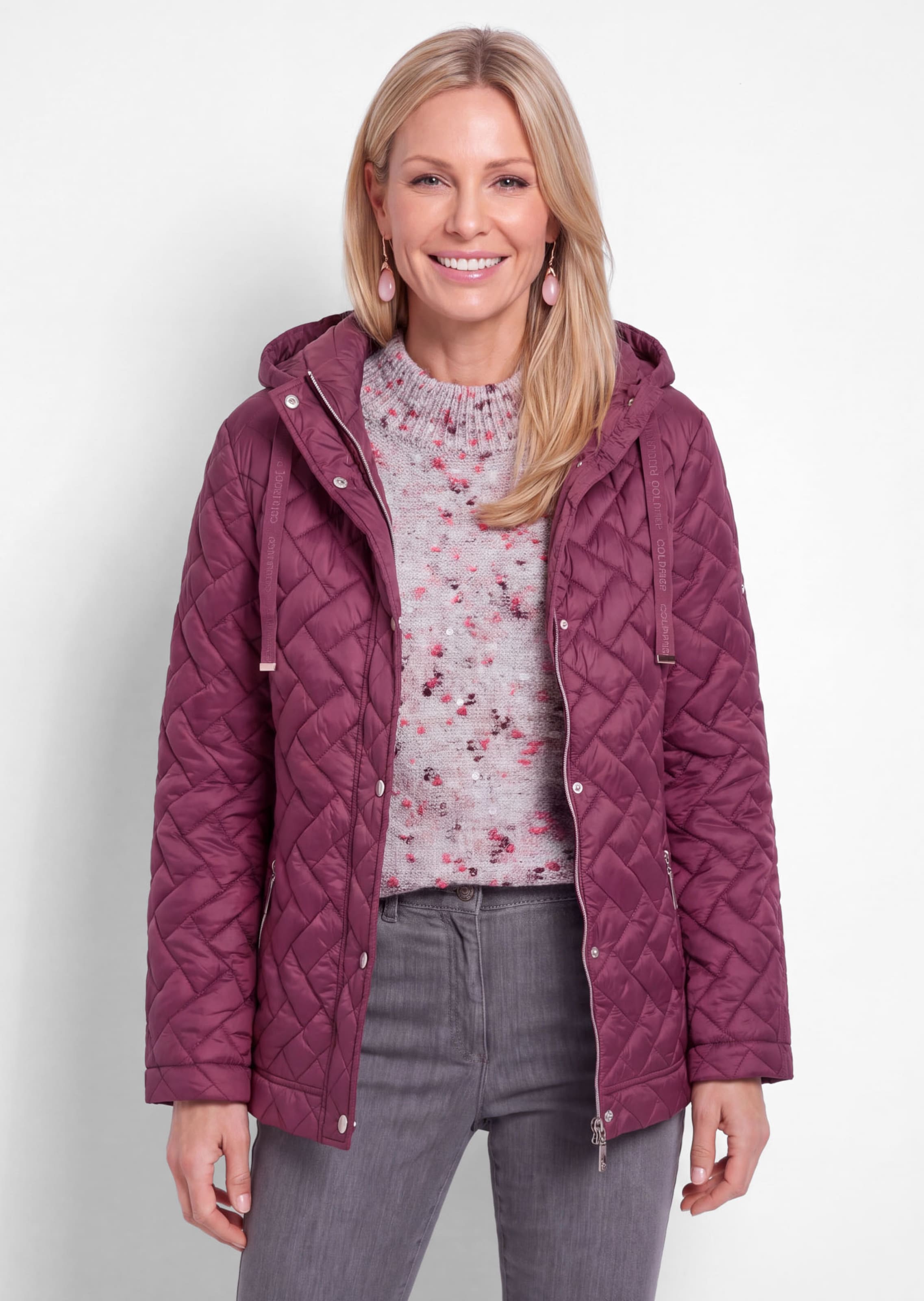 Leichte Steppjacke mit Kapuze