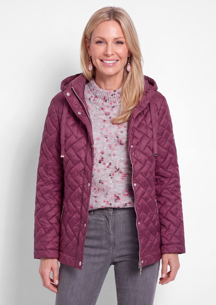 Leichte Steppjacke mit Kapuze