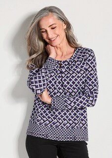 Jersey-Shirt mit grafischem Print thumbnail 7