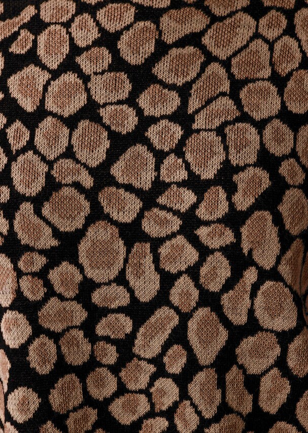 Pullover aus Jacquardstrick in Animaldessin 2