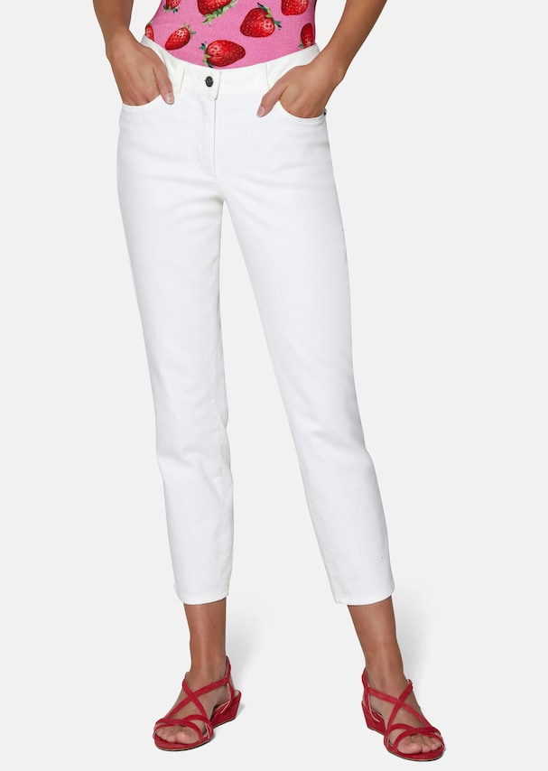 Slim jeans in a cropped 7/8 length