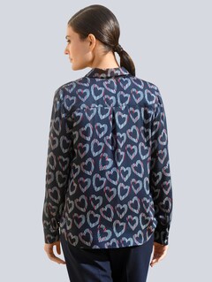 Bluse mit Hemdkragen thumbnail 5