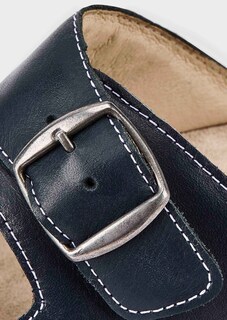 Nahkasandaalit, joissa metallisoljet thumbnail 3