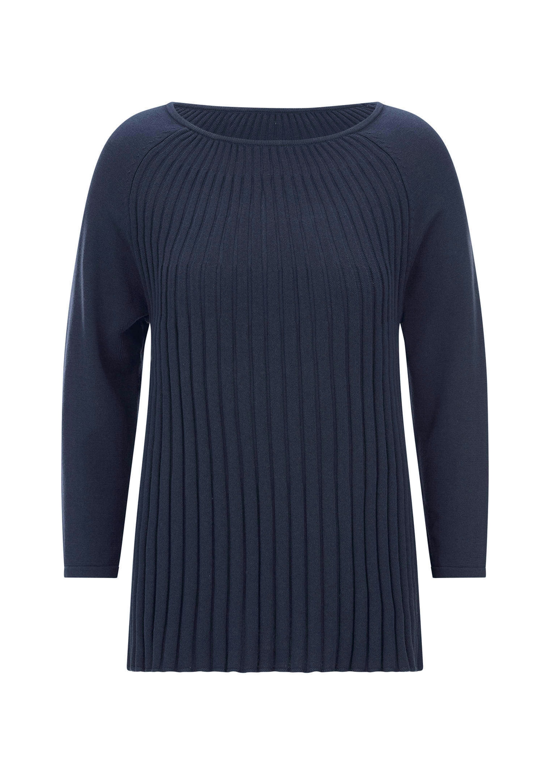 A-lijn tricot pullover met katoen