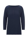 A-lijn tricot pullover met katoen thumbnail 5