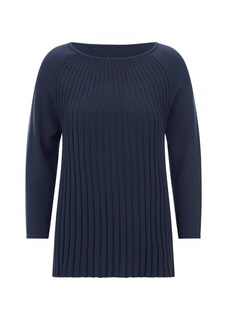 A-lijn tricot pullover met katoen thumbnail 5