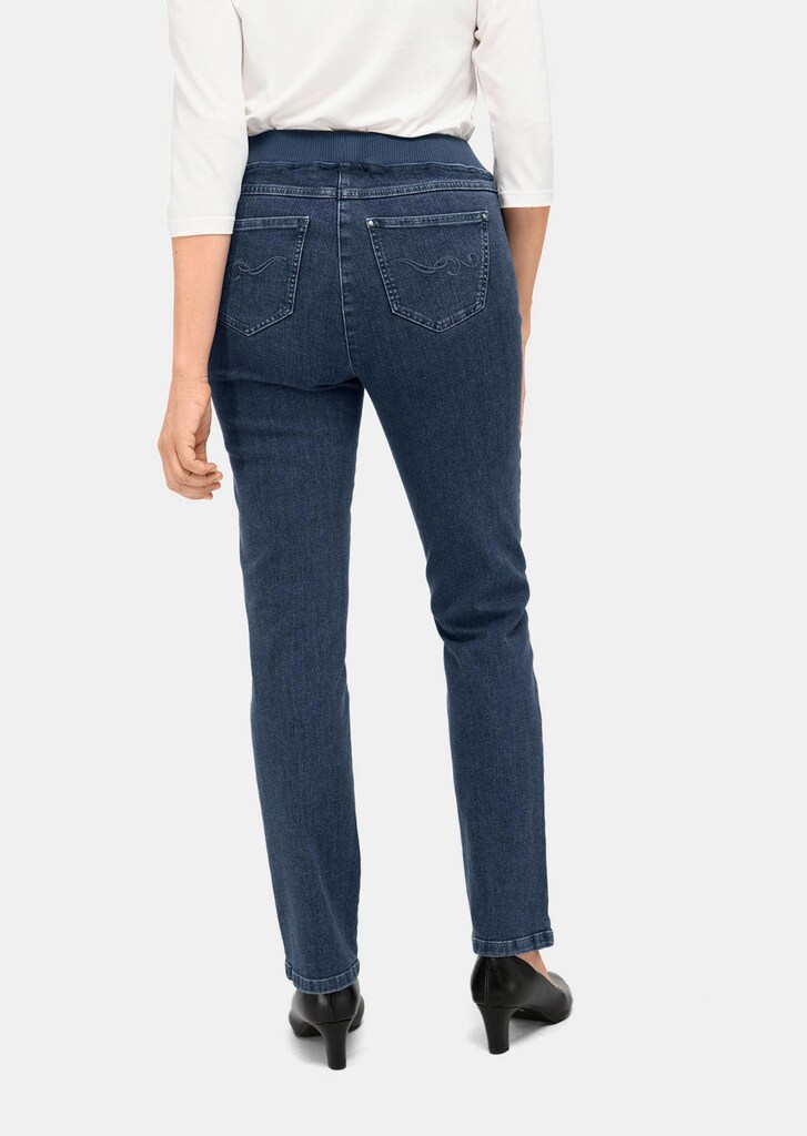 Jeansschlupfhose LOUISA mit Jerseybund