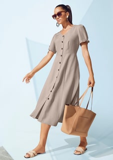 Summer dress with button front thumbnail 7
