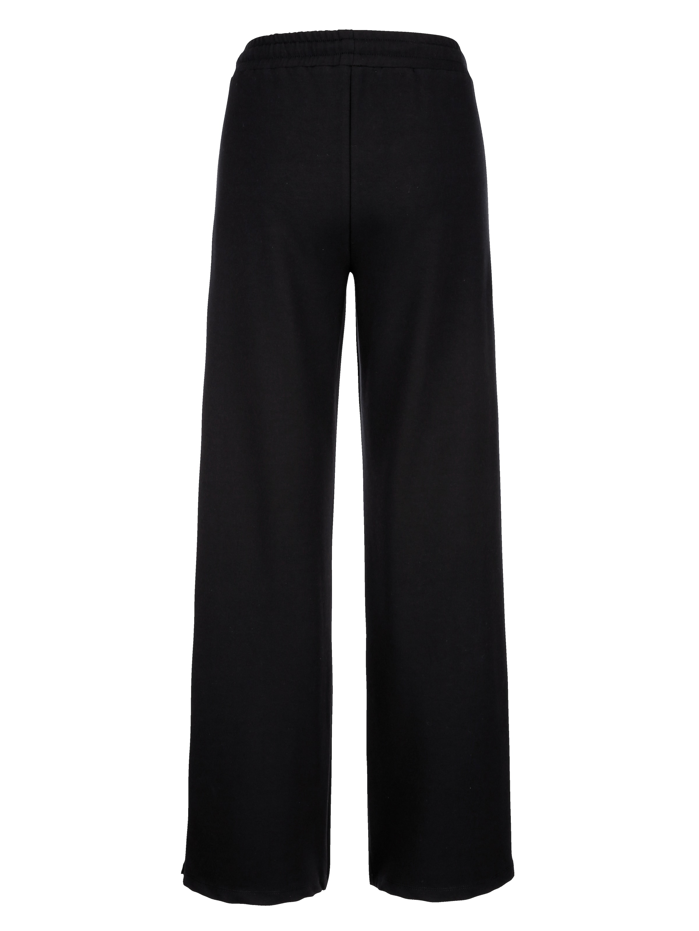 Marlenehose mit Zierknöpfen an den Seiten