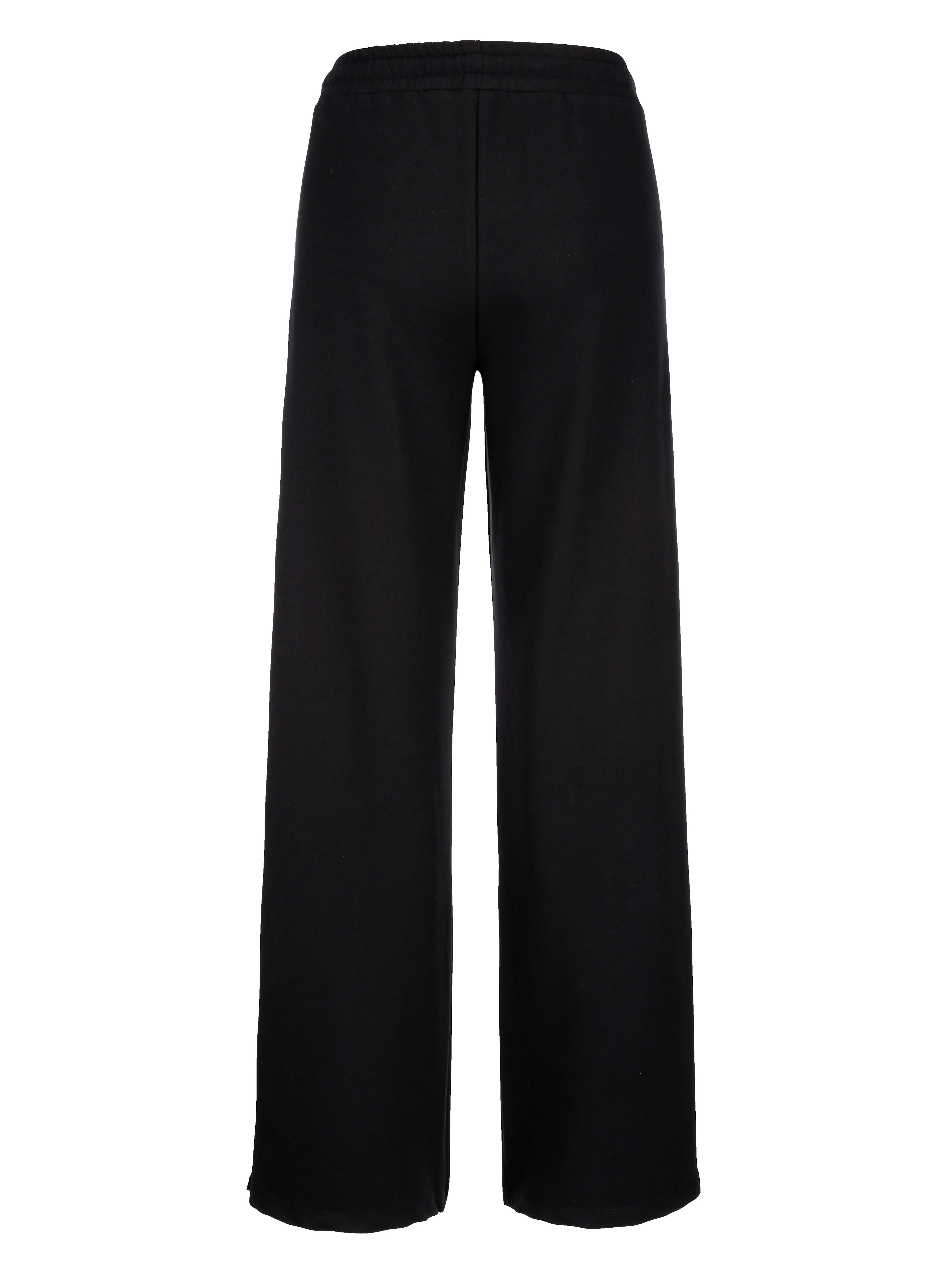 Marlenehose mit Zierknöpfen an den Seiten