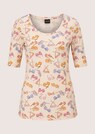 Shirt met korte mouwen en zomerse print thumbnail 7
