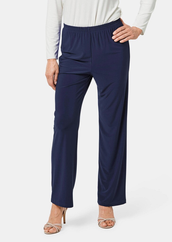 Bequeme Slinky-Hose mit Schlupfbund