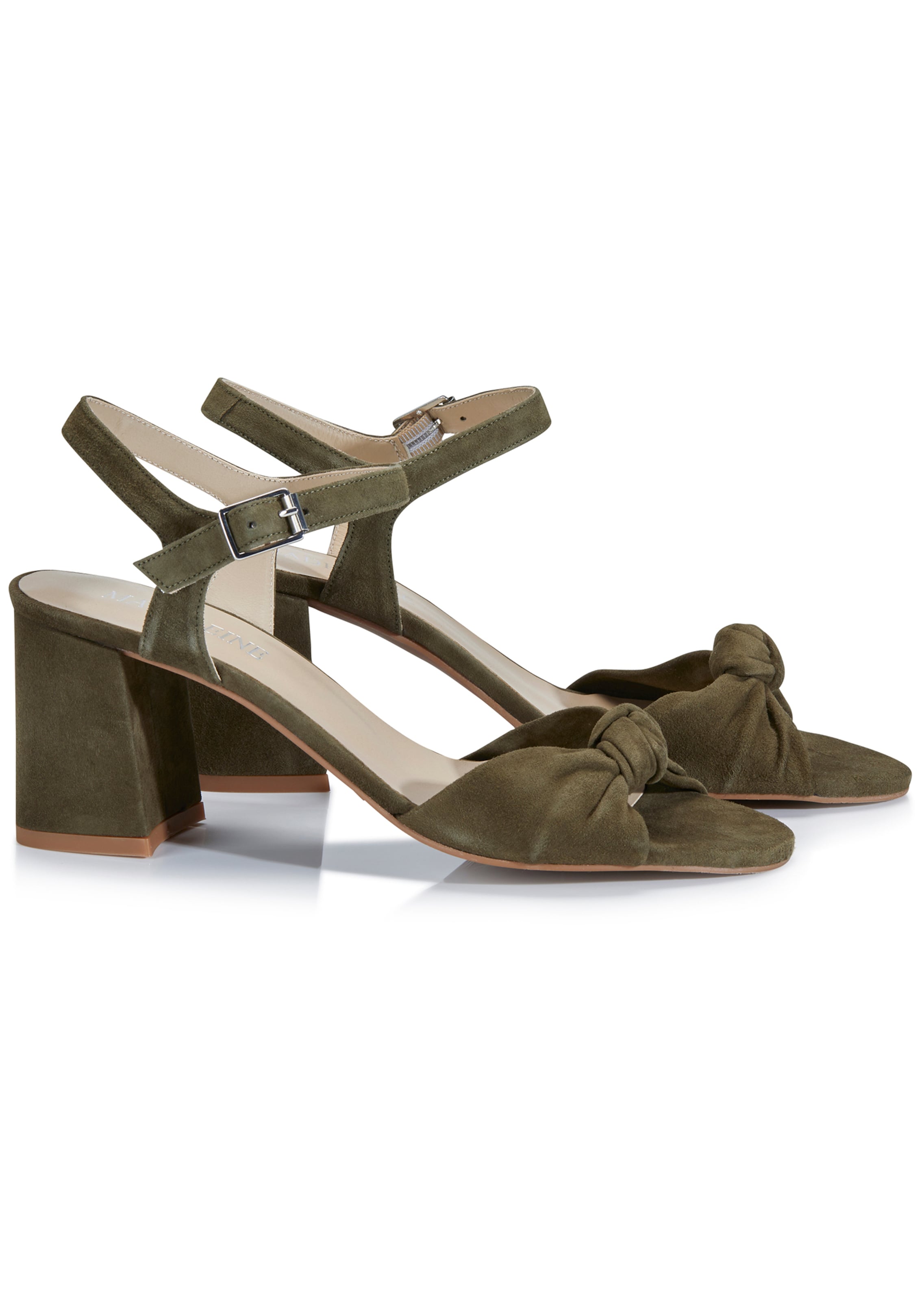 Veloursleder Sandalette