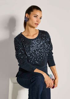 Sweatshirt mit Glanz-Effekt thumbnail 4