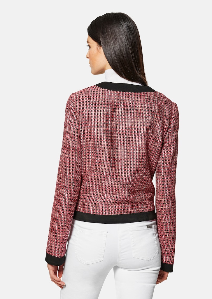 Kurzer Tweed-Blazer in modischem Boxy-Style 2