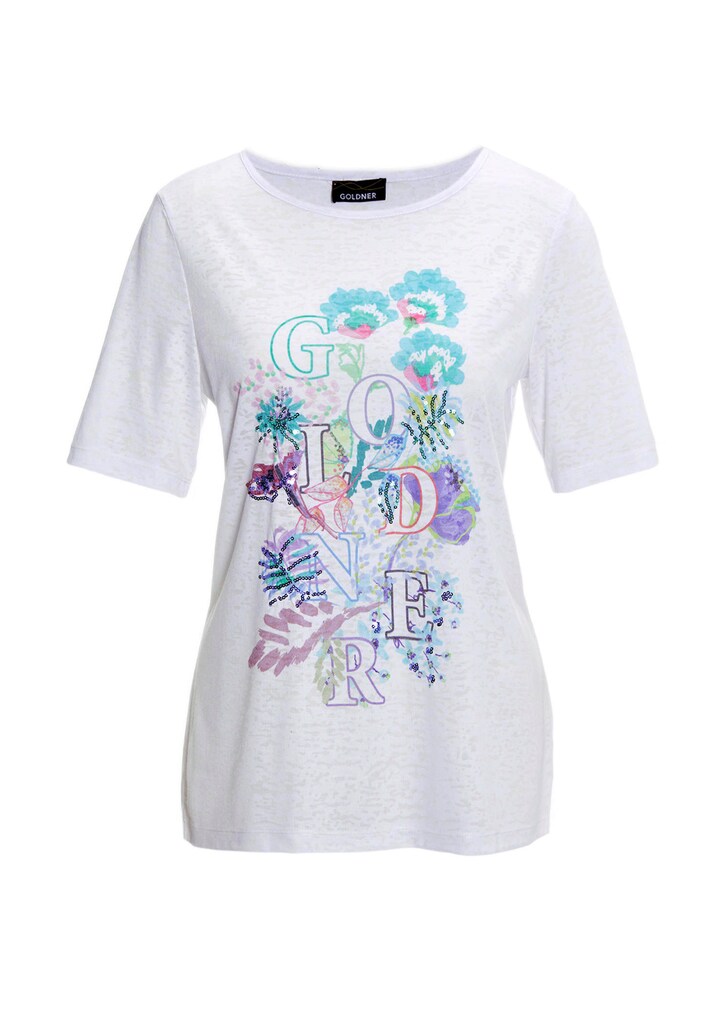 Betoverend mooi gedessineerd shirt met motiefprint 5