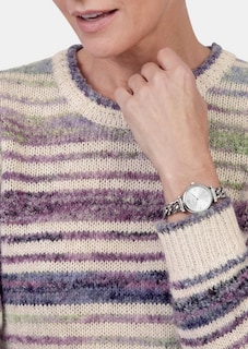 Strickpullover mit Multicolor-Streifen thumbnail 5
