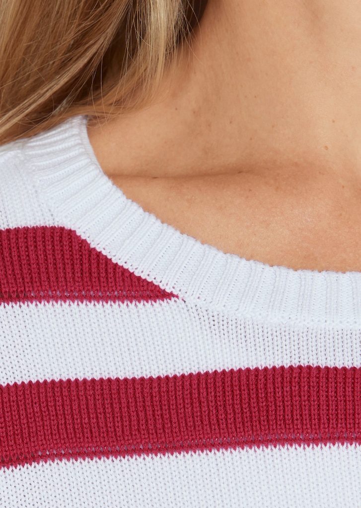 Streifen-Pullover aus feinster Pima Cotton 4