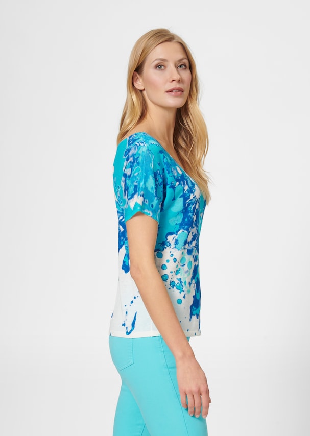 Printed jumper with short sleeves 3
