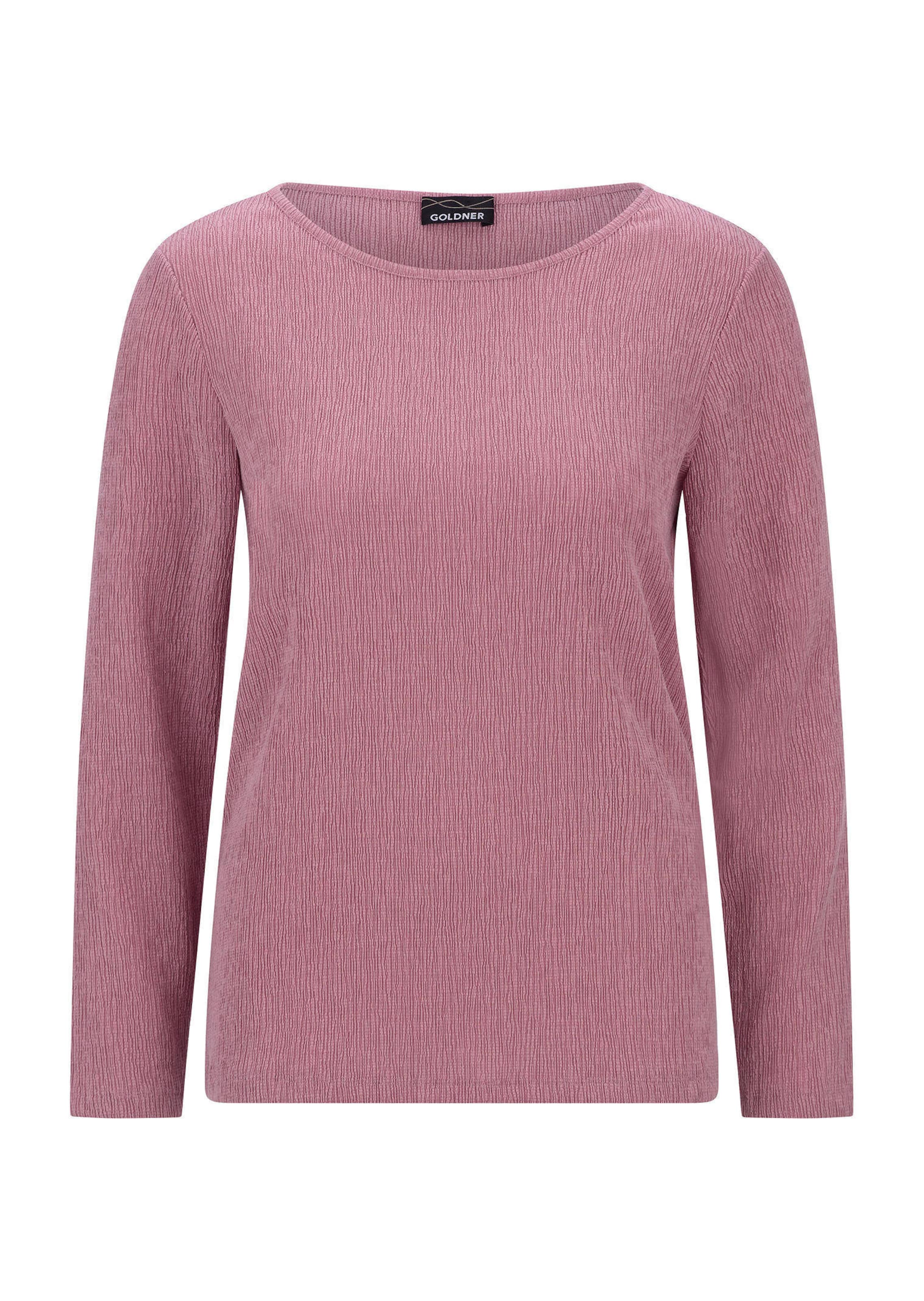 Jersey shirt in crêpelook