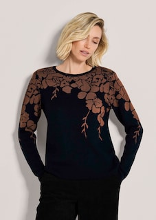 Pullover mit Blüten-Motiv thumbnail 1