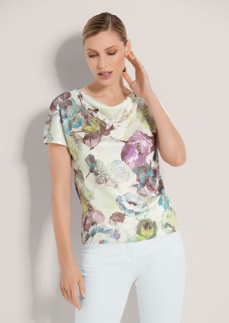 Pullover mit Unikat-Druck