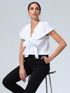 Bluse mit großer Schleife thumbnail 6