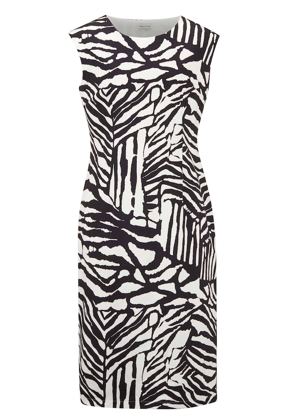 Etuikleid mit Zebradessin 4