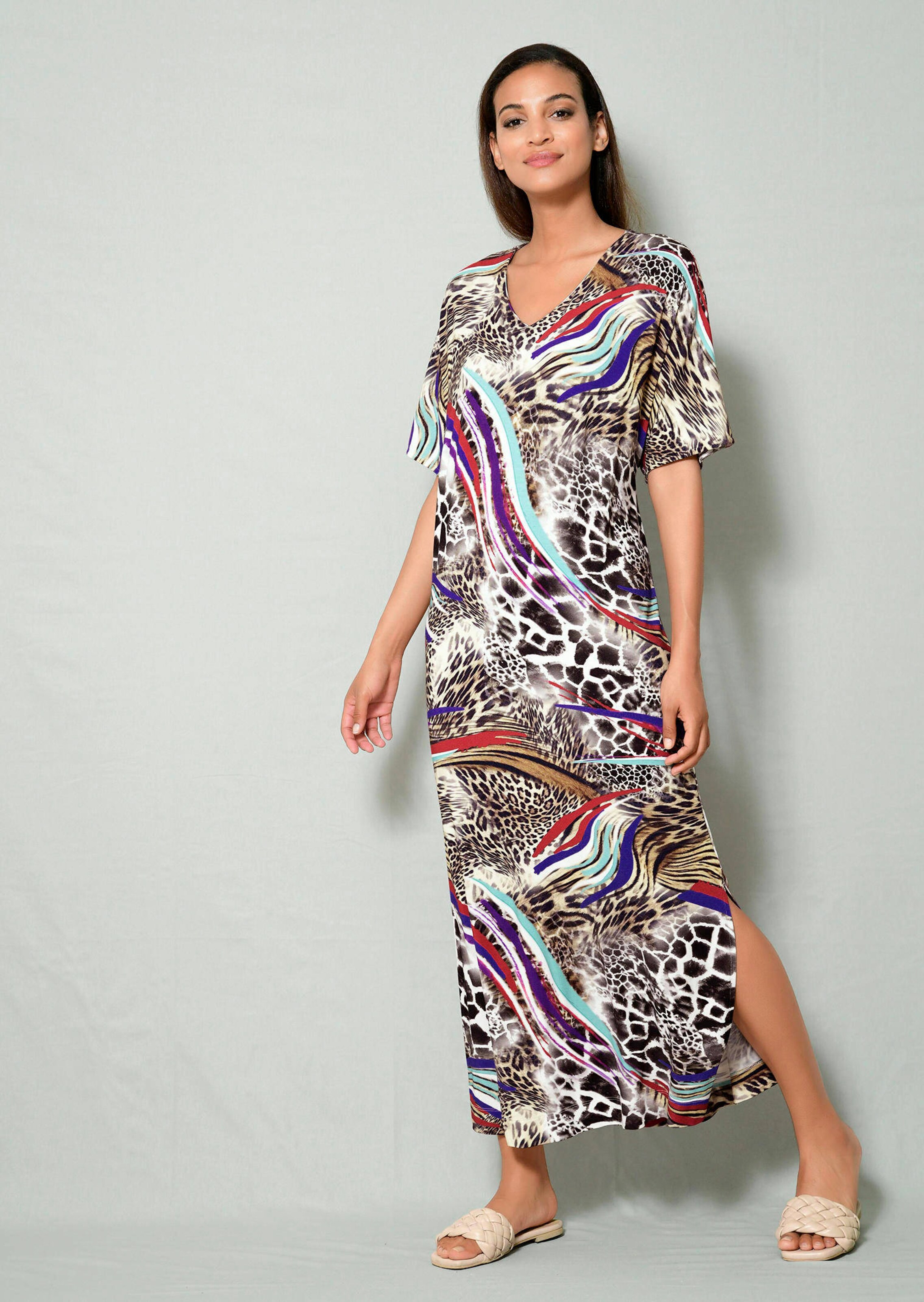Strandkleid allover im Musterdessin