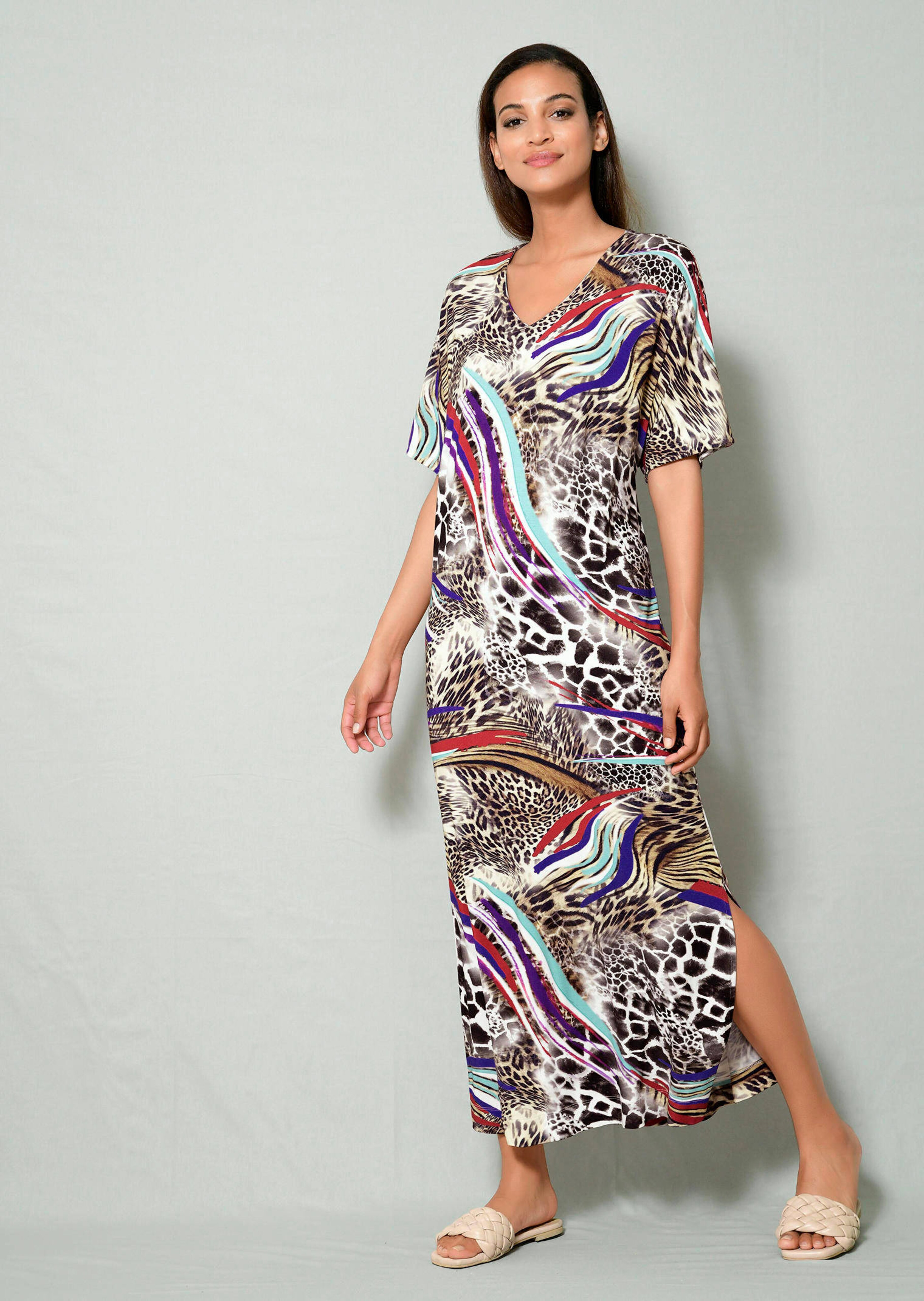 Strandkleid allover im Musterdessin