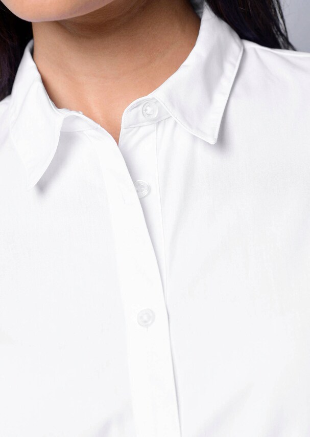 Bluse mit Hemdblusenkragen 6