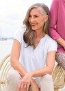T-shirt en jersey de viscose aéré thumbnail 7