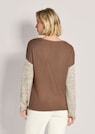 Rundhals-Pullover mit Intarsien thumbnail 3