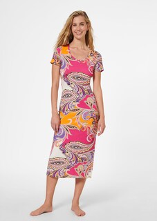 Midikleid mit Paisleyprint thumbnail 2