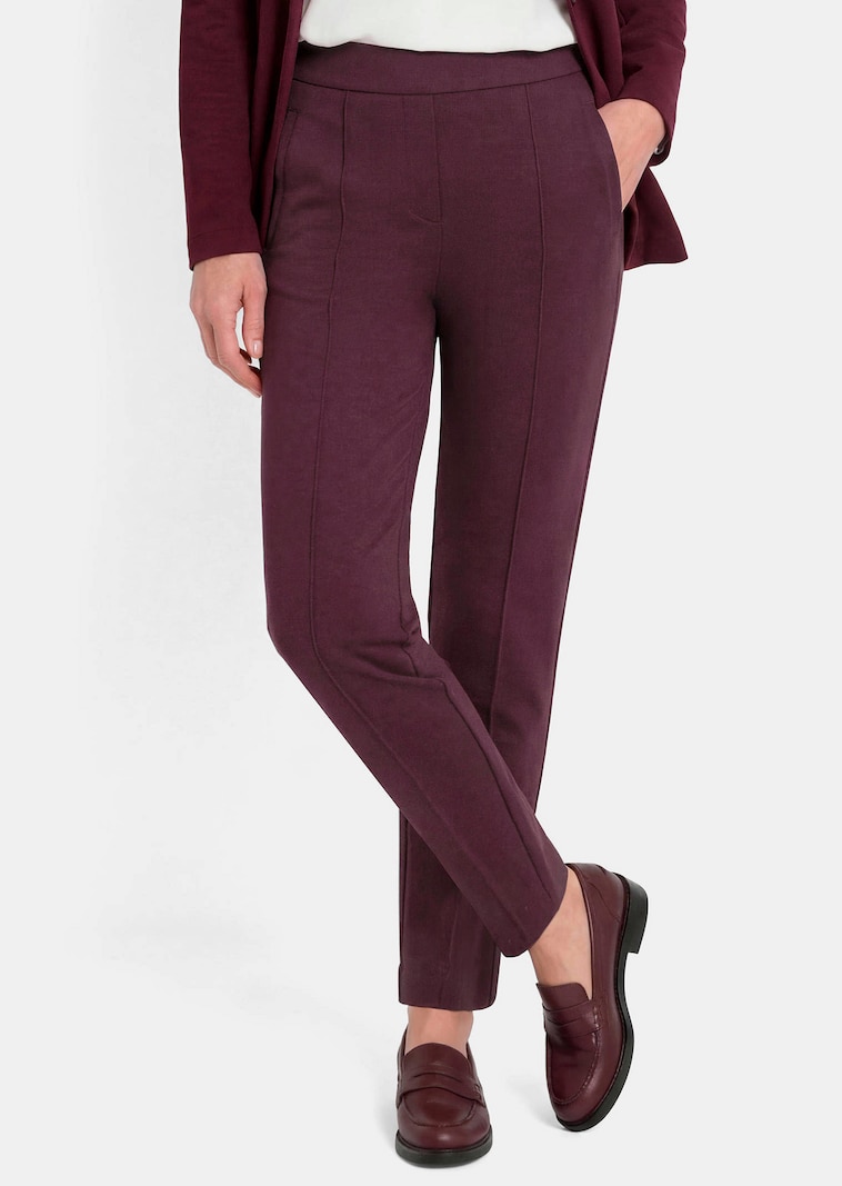 Pantalon ample SARA en jersey de viscose