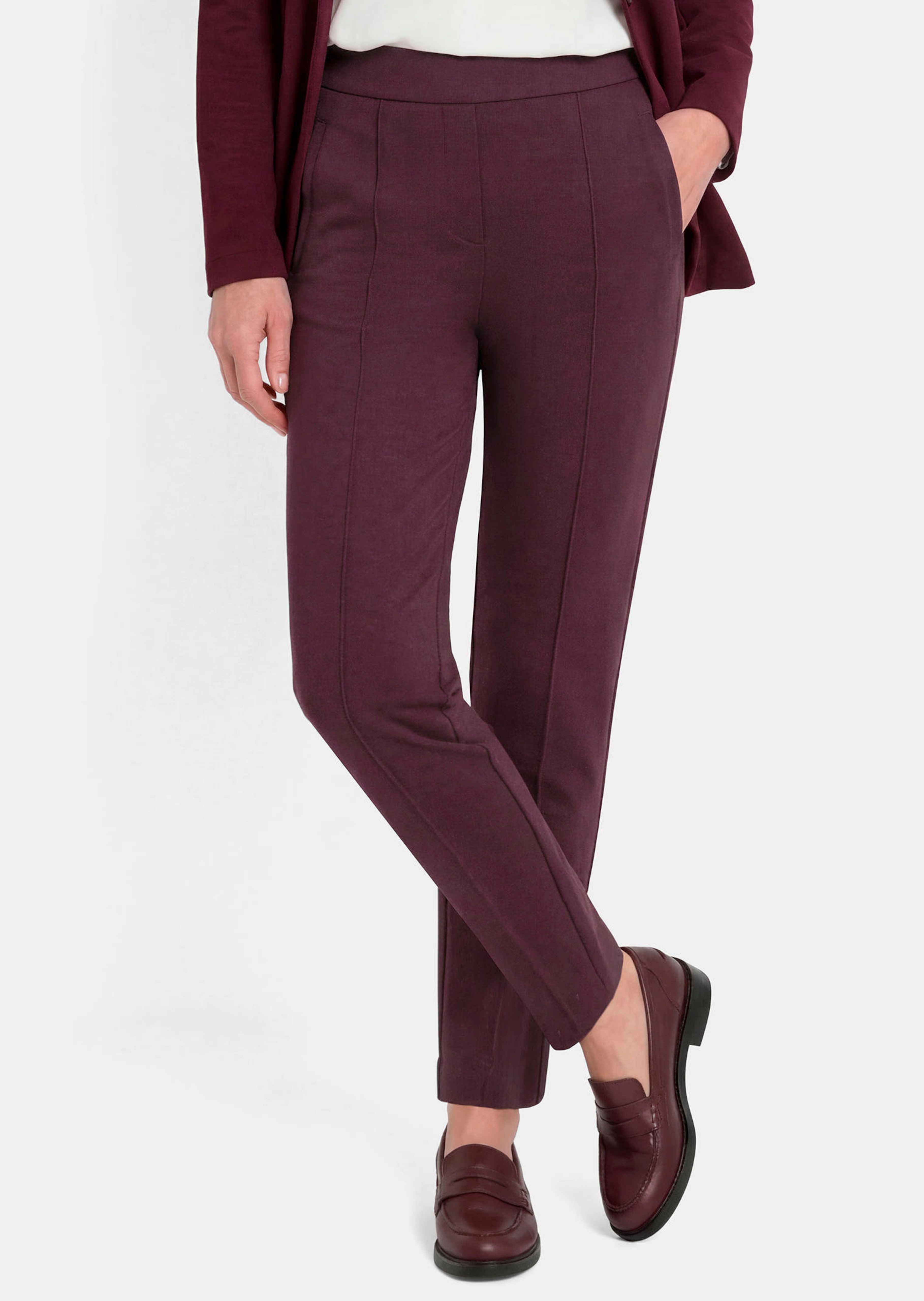 Weite Hose SARA aus Viskose-Jersey