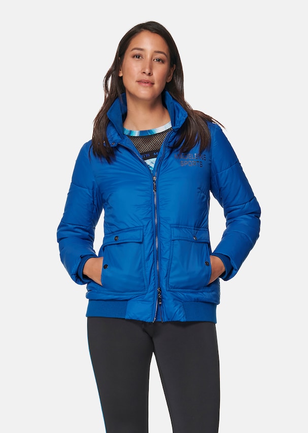 Outdoor jacket with light padding