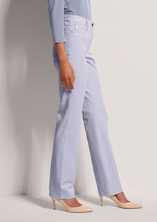 M-Jeans in gerader Form mit Logo-Stickerei thumbnail 4